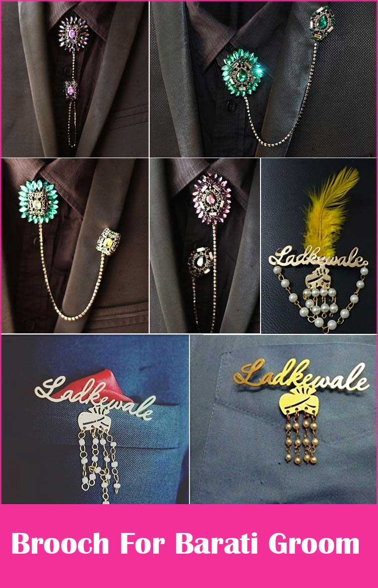 Ladkewale on sale brooch online